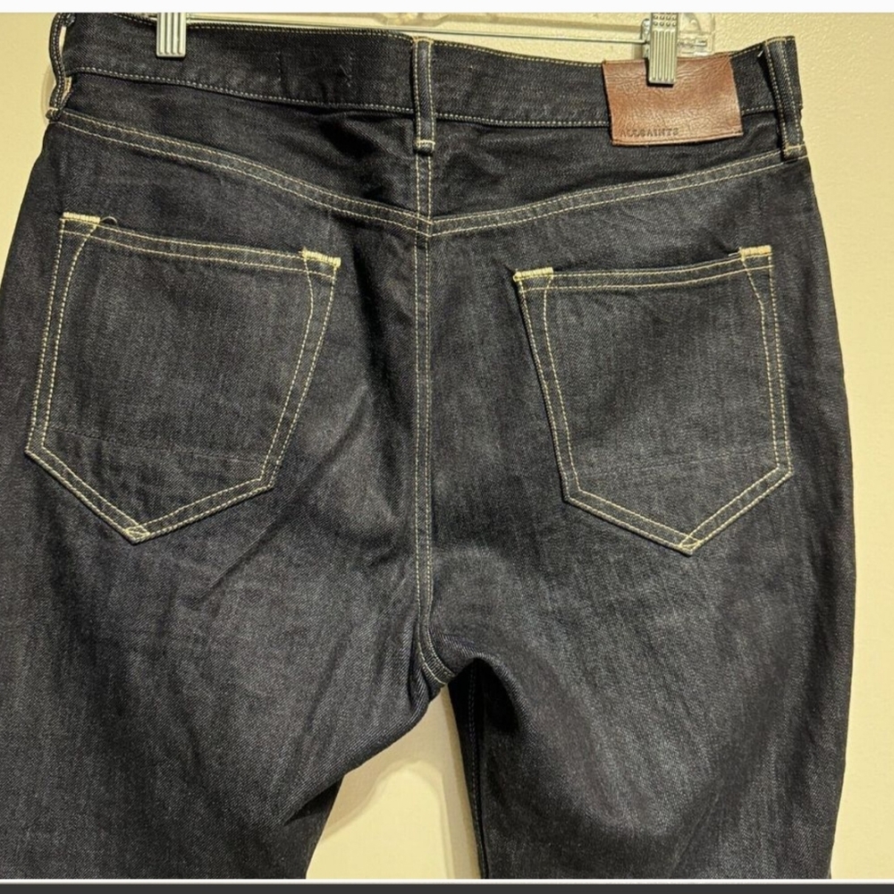 Allsaints Ridge Dark Blue Jeans. - Picture 3 of 7